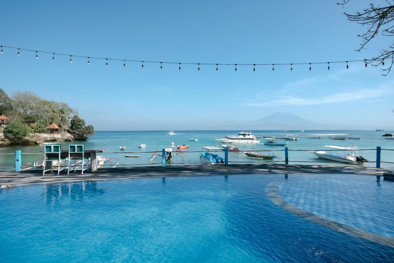 Le Nusa Beach Club Нуса Лембонган Екстериор снимка