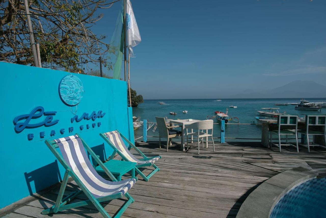 Le Nusa Beach Club Нуса Лембонган Екстериор снимка